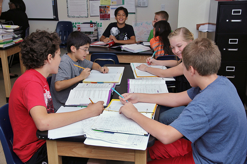 santan learning center learn happy kids studying together