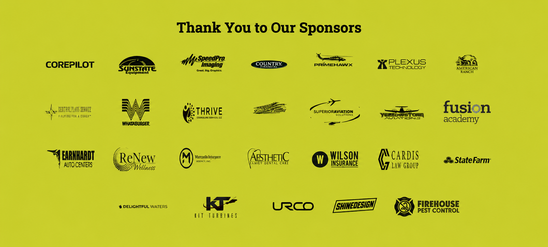 San Tan Athletics sponsors